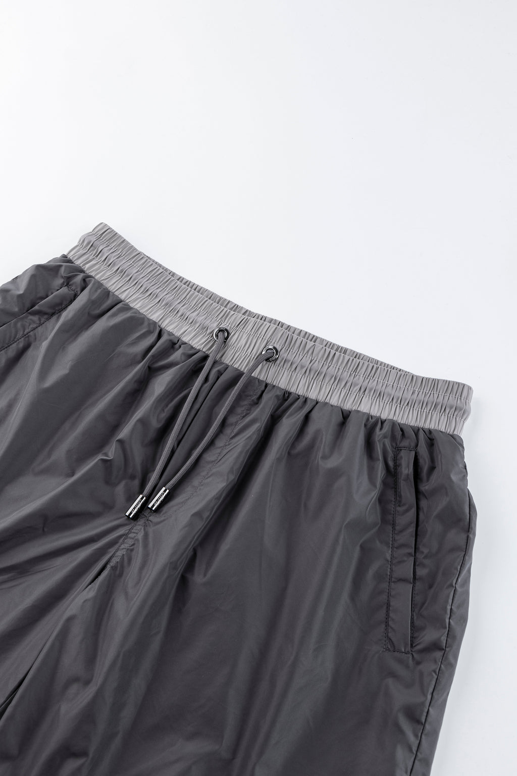 Catini Baratti Contrast Waistband Versatile Shorts Dark Grey/Light Grey