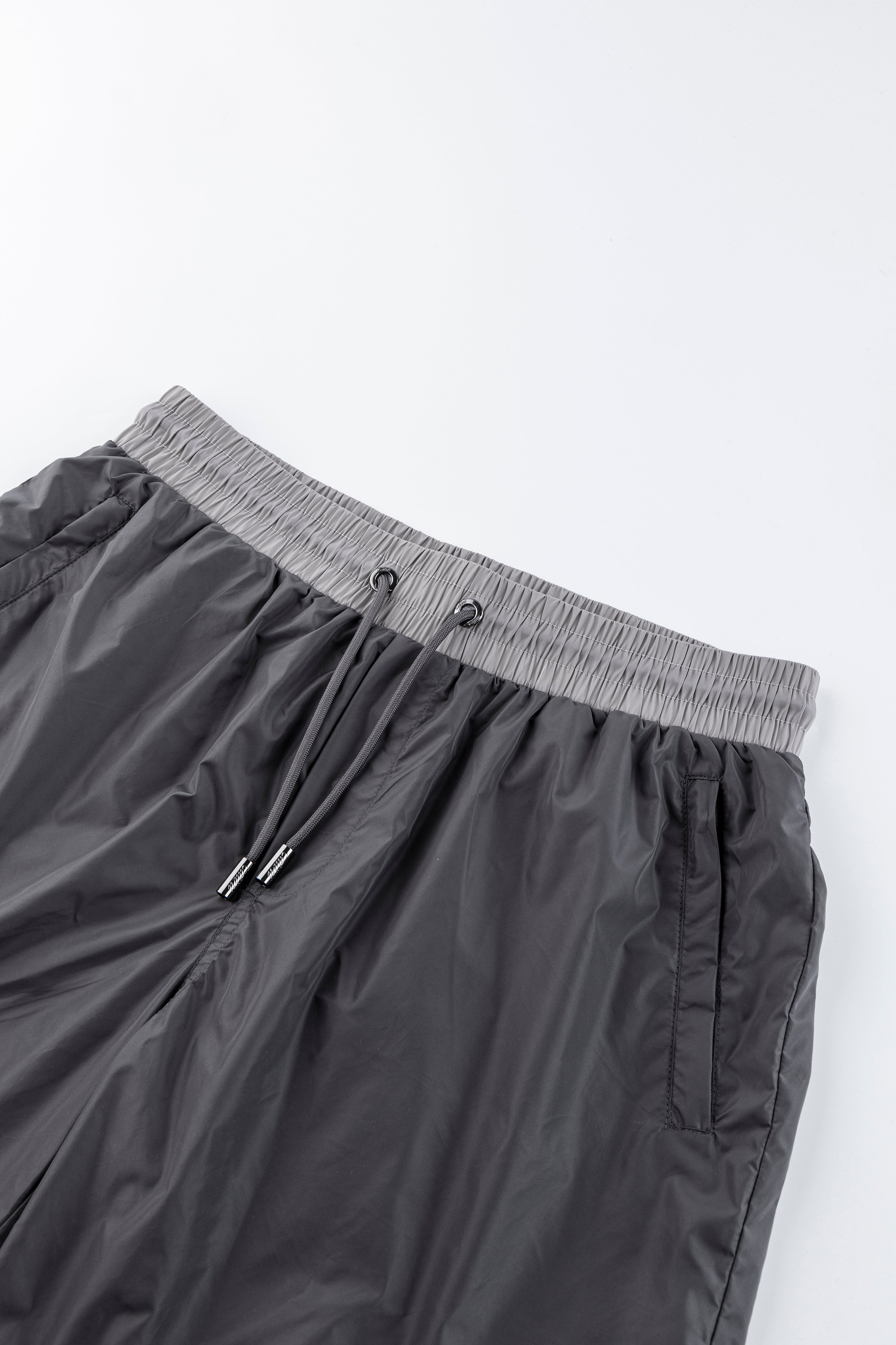 Catini Baratti Contrast Waistband Versatile Shorts Dark Grey/Light Grey