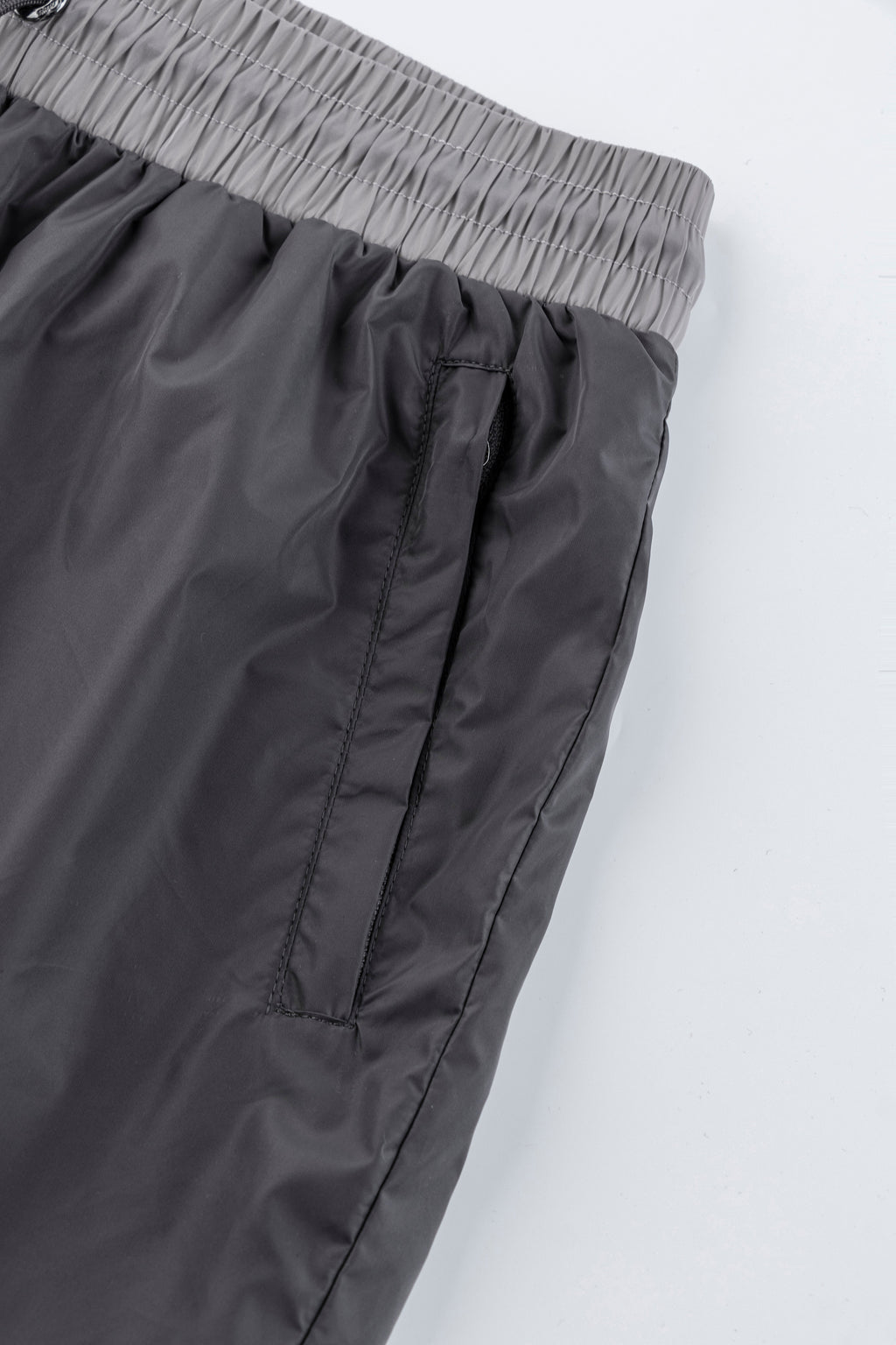 Catini Baratti Contrast Waistband Versatile Shorts Dark Grey/Light Grey