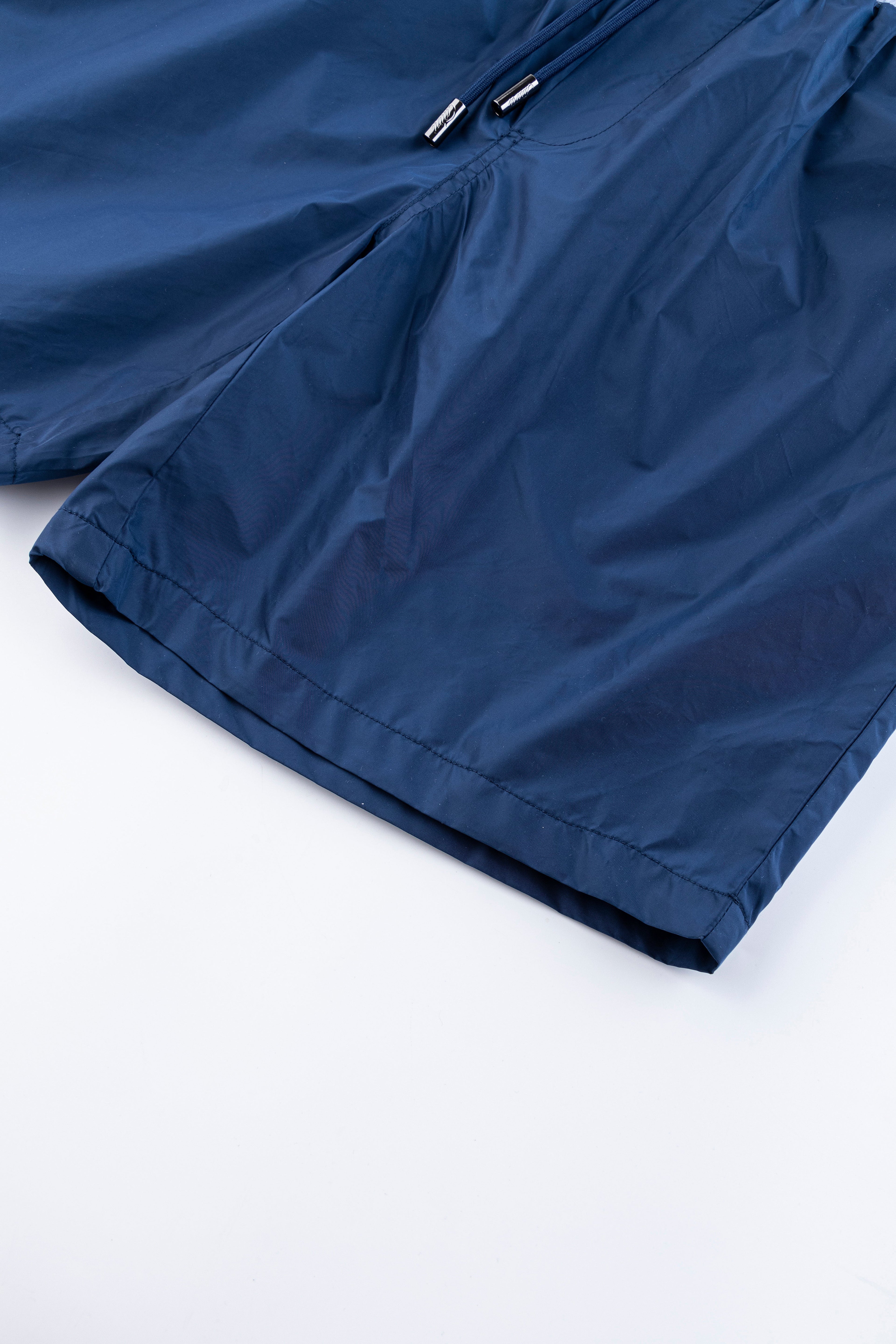 Catini Baratti Contrast Waistband Versatile Shorts Navy Blue/Light Blue