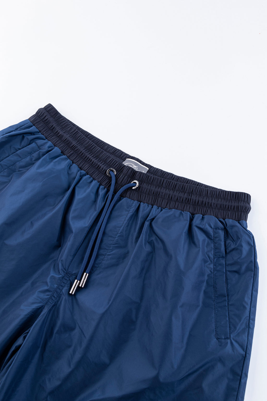 Catini Baratti Contrast Waistband Versatile Shorts Dark Blue/Navy Blue
