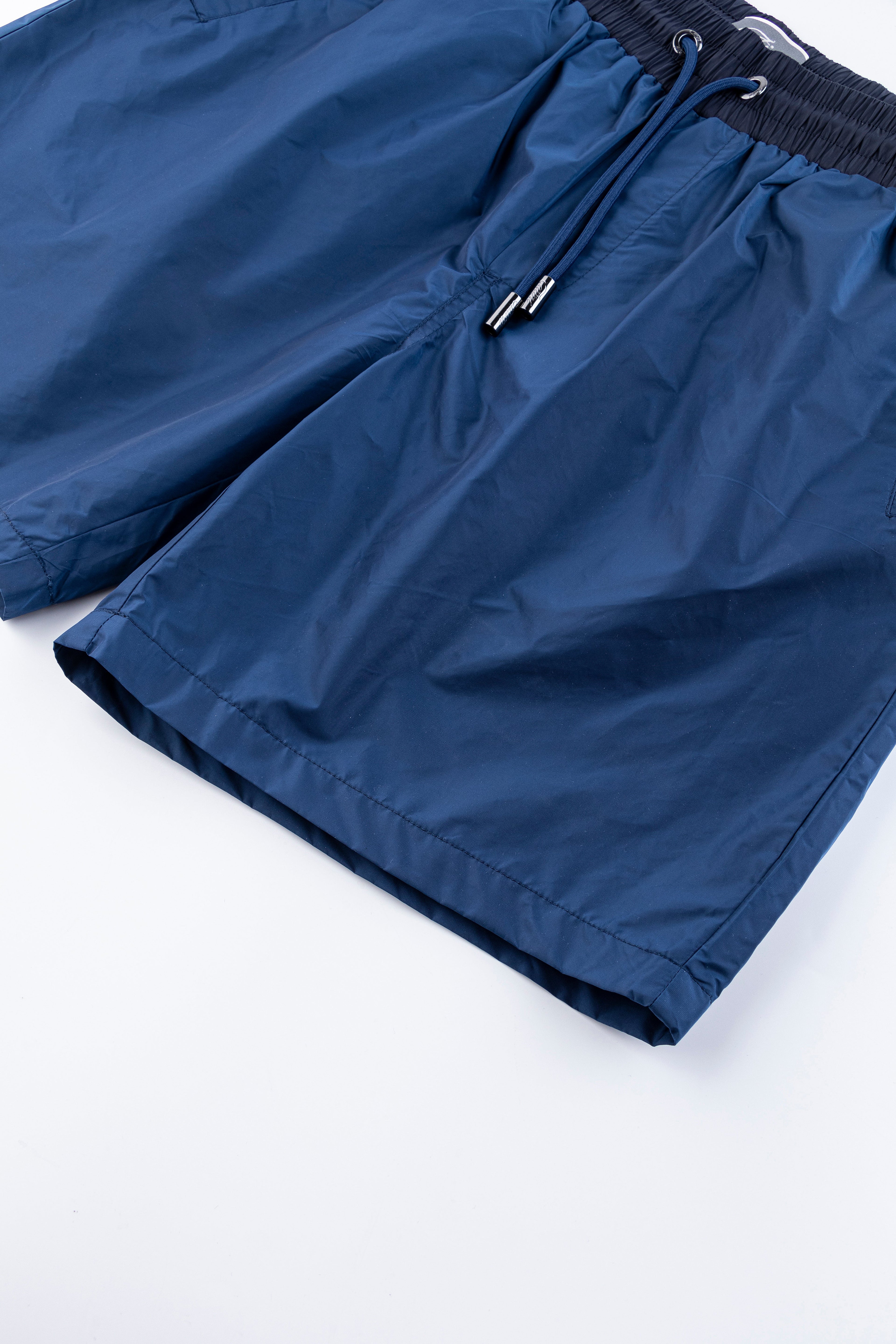 Catini Baratti Contrast Waistband Versatile Shorts Dark Blue/Navy Blue
