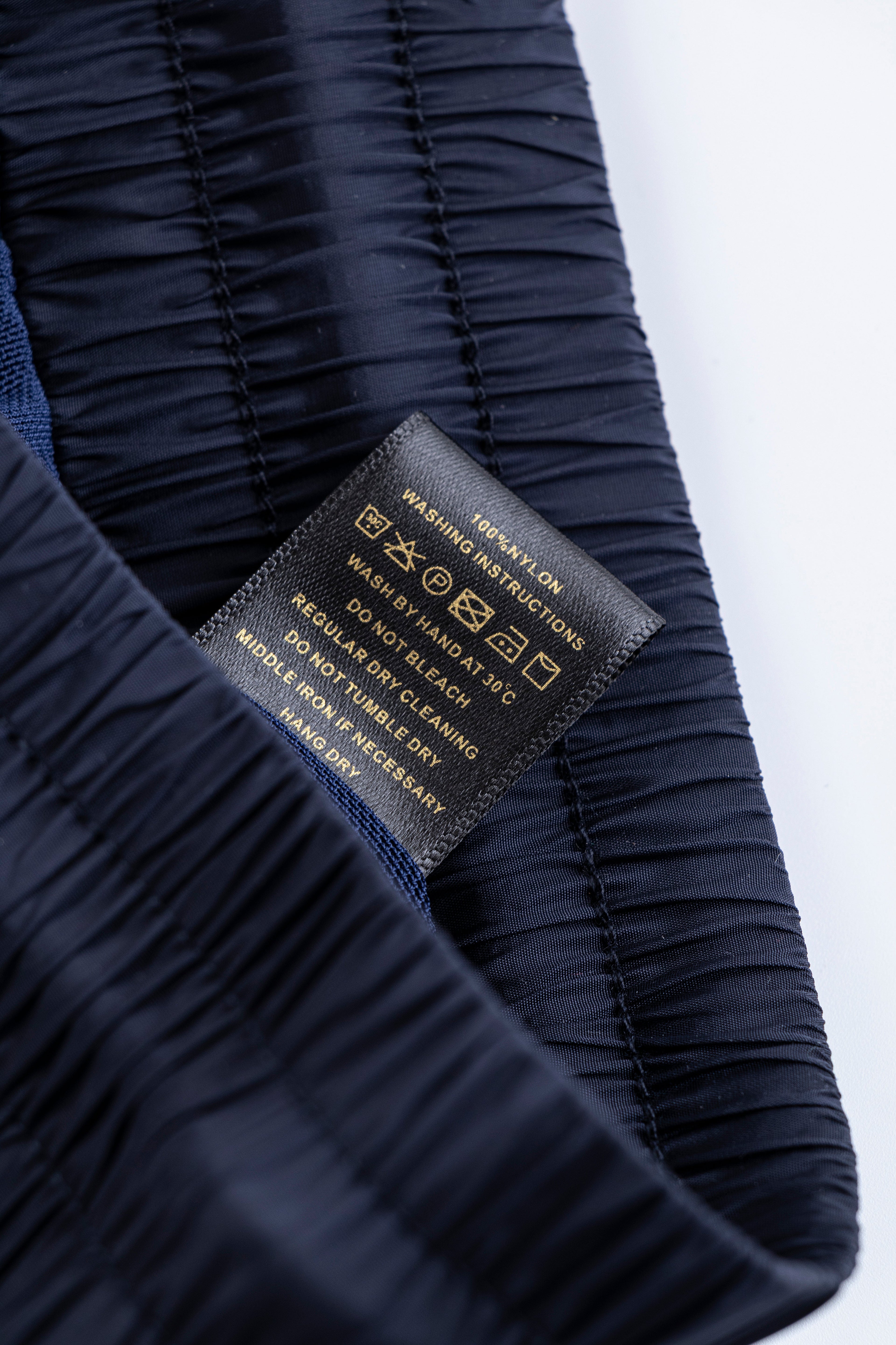 Catini Baratti Contrast Waistband Versatile Shorts Dark Blue/Navy Blue