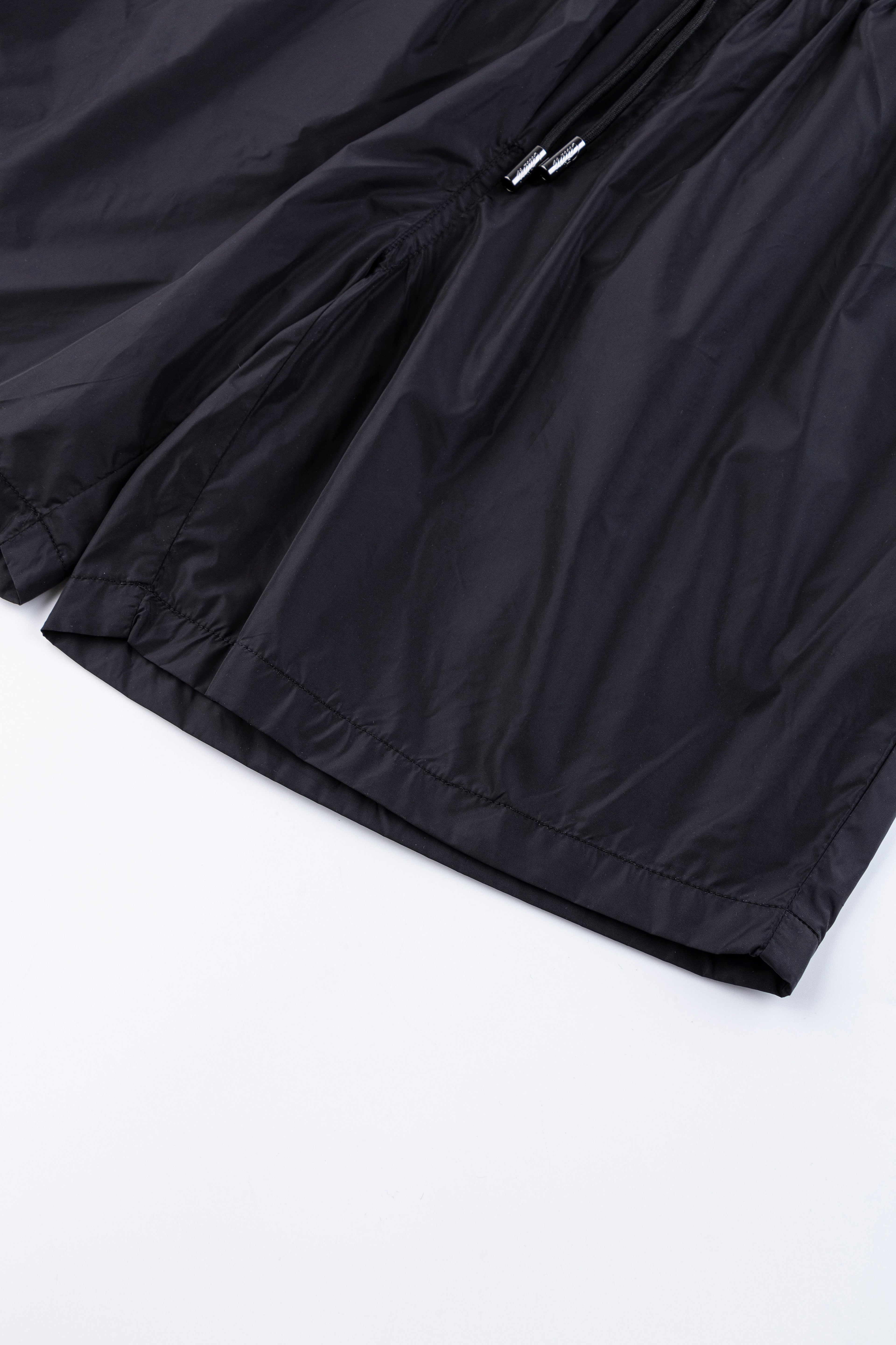 Catini Baratti Contrast Waistband Versatile Shorts Black/Dark Grey