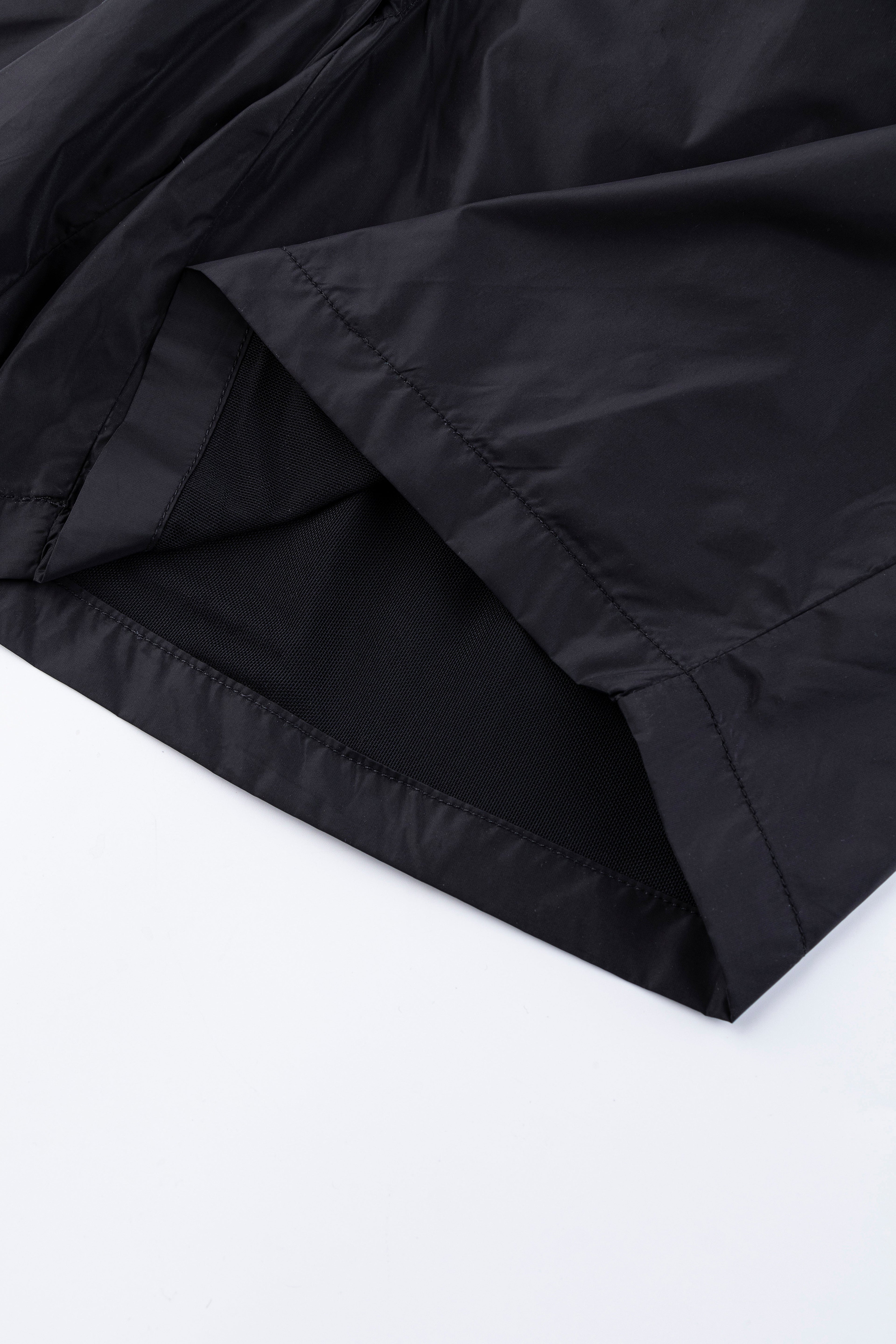Catini Baratti Contrast Waistband Versatile Shorts Black/Dark Grey