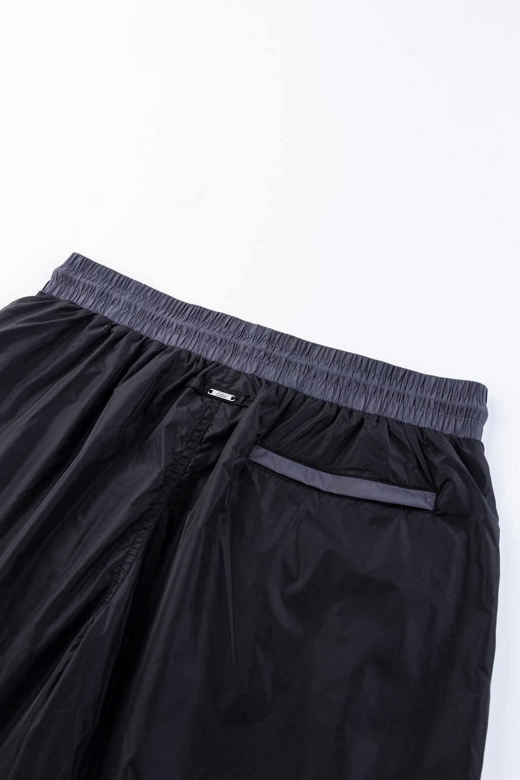 Catini Baratti Contrast Waistband Versatile Shorts Black/Dark Grey