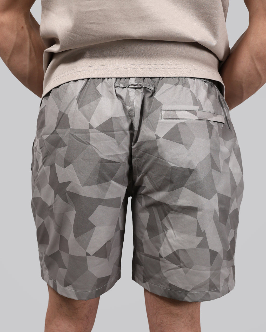 Catini Astratto Shorts Champagne