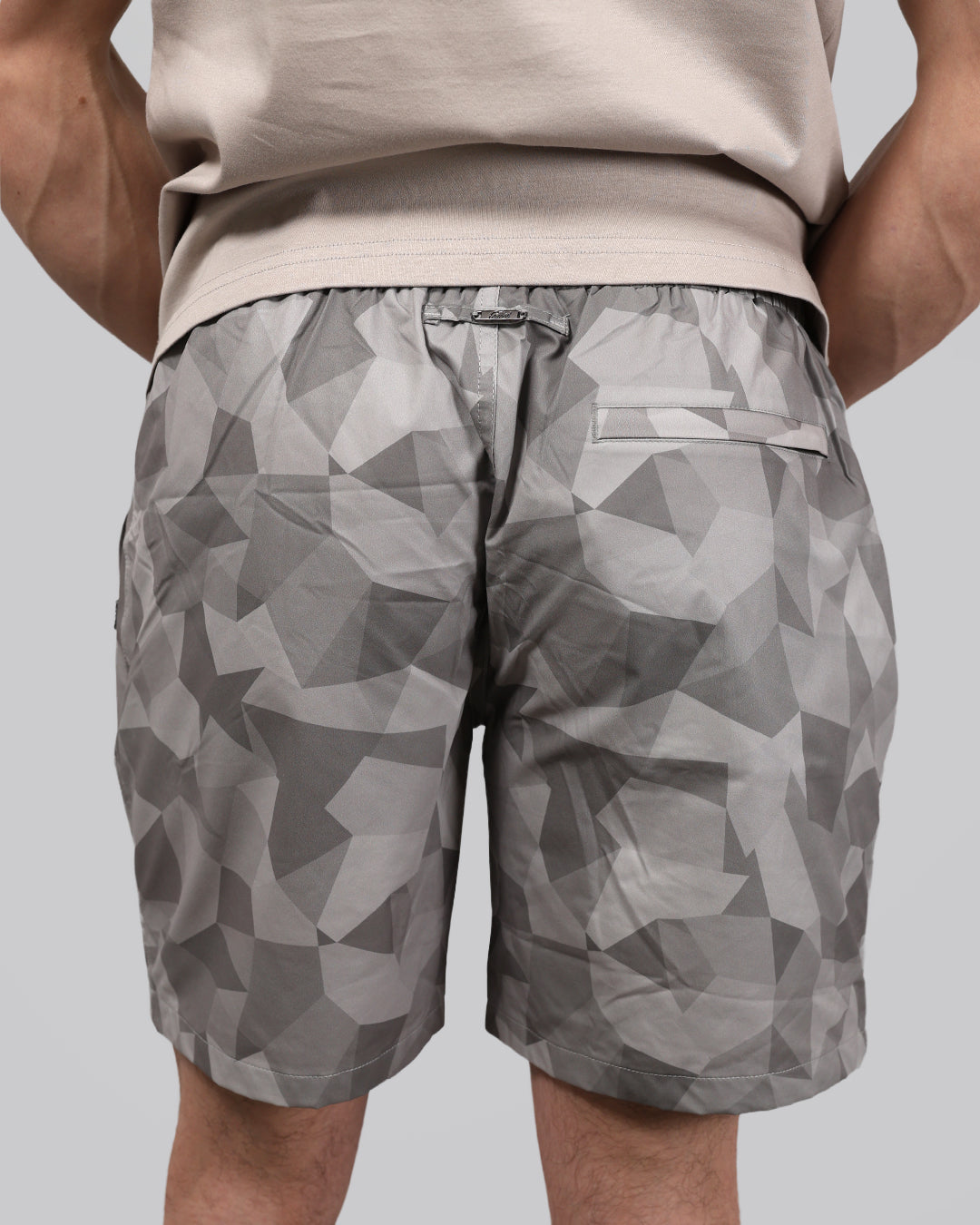 Catini Astratto Shorts Champagne