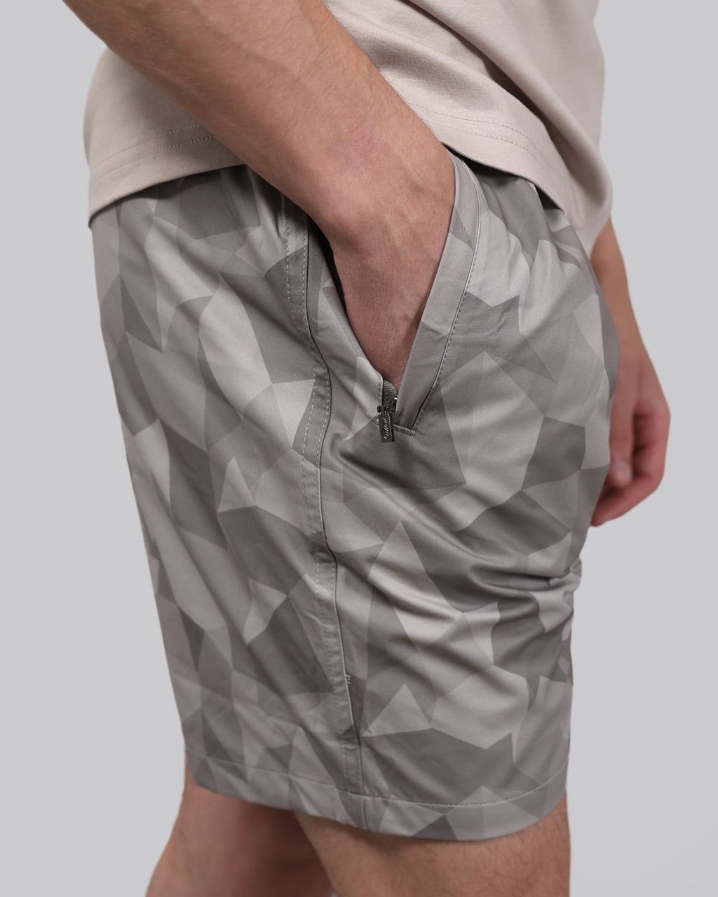 Catini Astratto Shorts Champagne