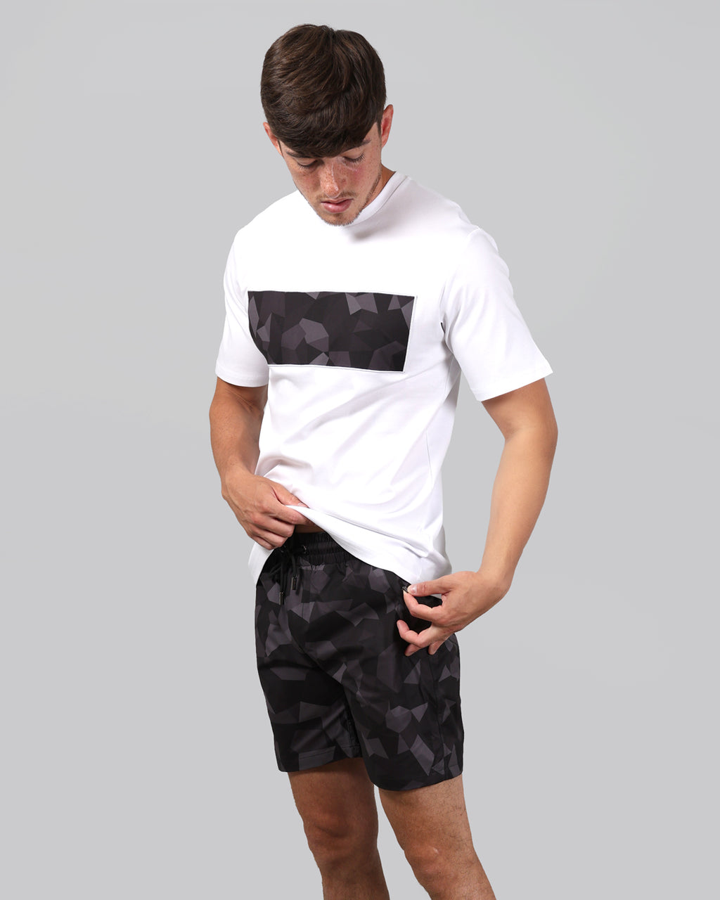 Catini Astratto Shorts Black