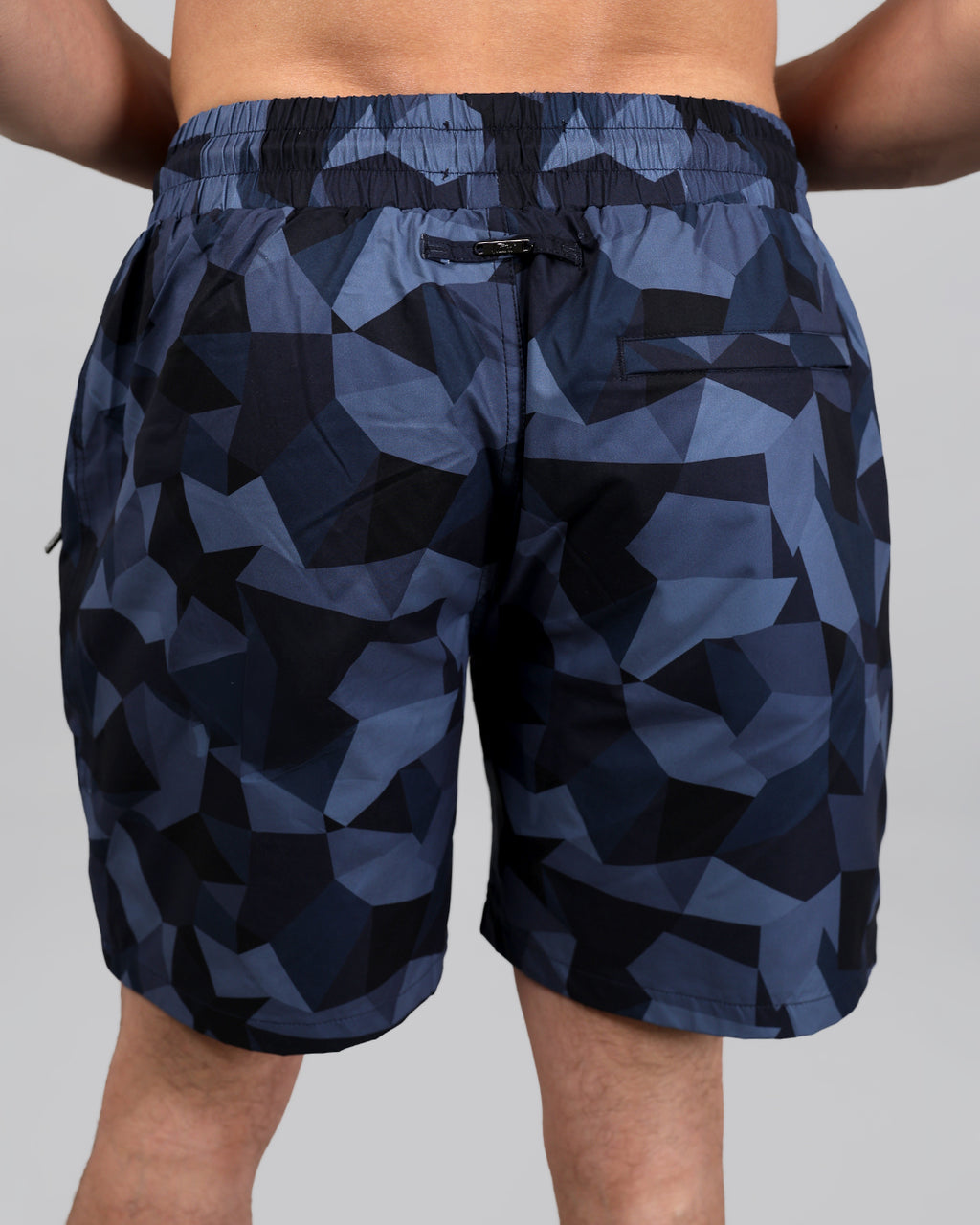 Catini Astratto Shorts Navy Blue
