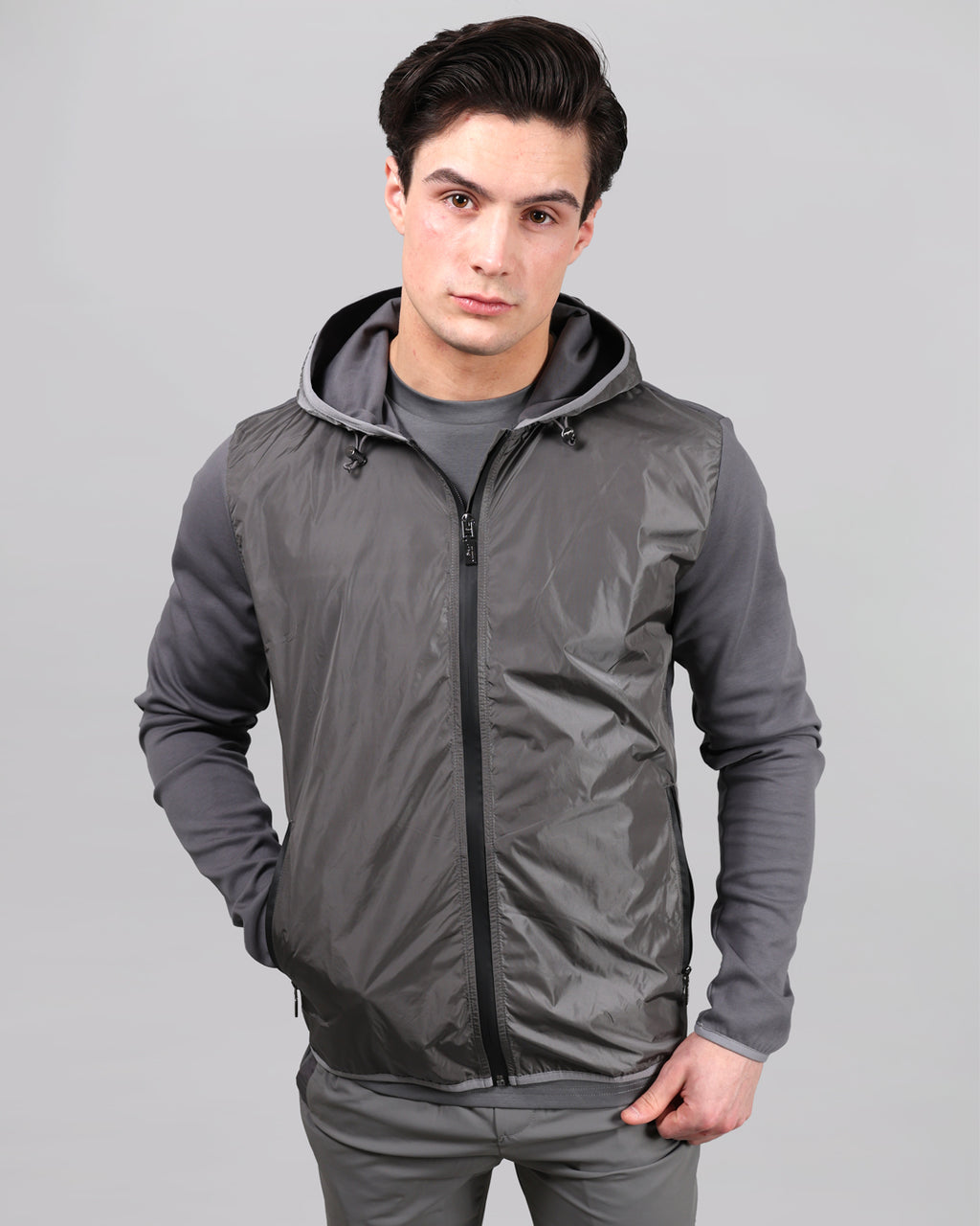 Catini Trentino Tech Jacket Grigio Grey
