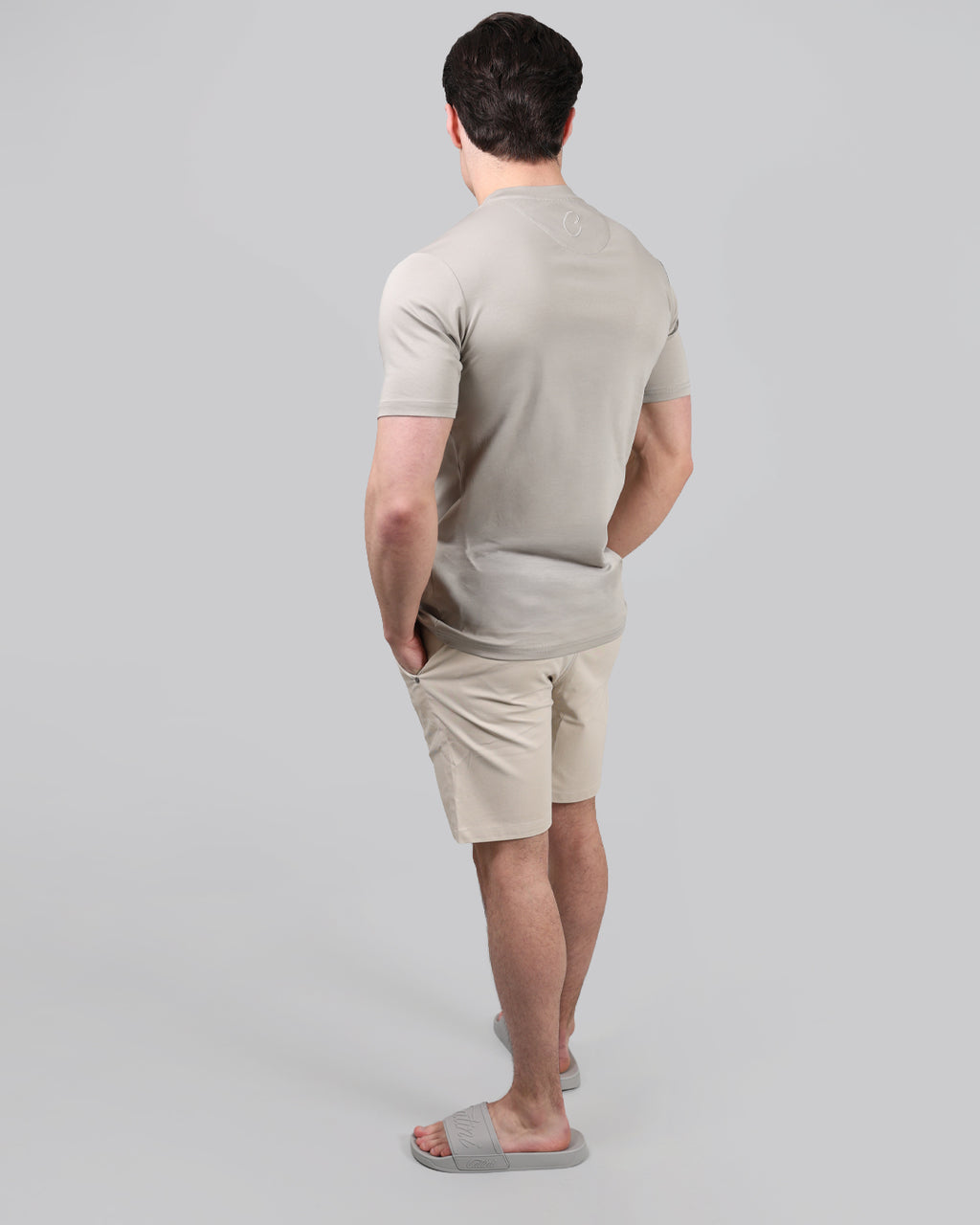 Catini Firenze Plain T-Shirt Champagne