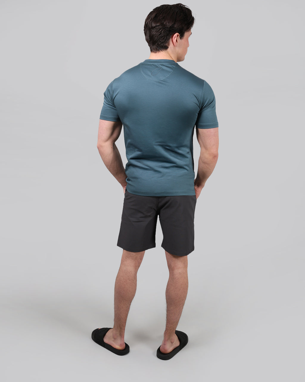 Catini Firenze Plain T-Shirt Dark Teal
