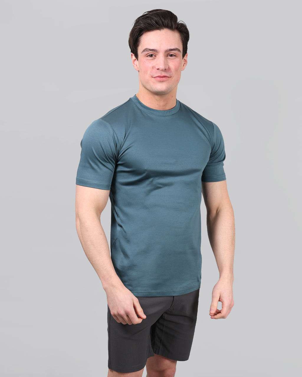 Catini Firenze Plain T-Shirt Dark Teal